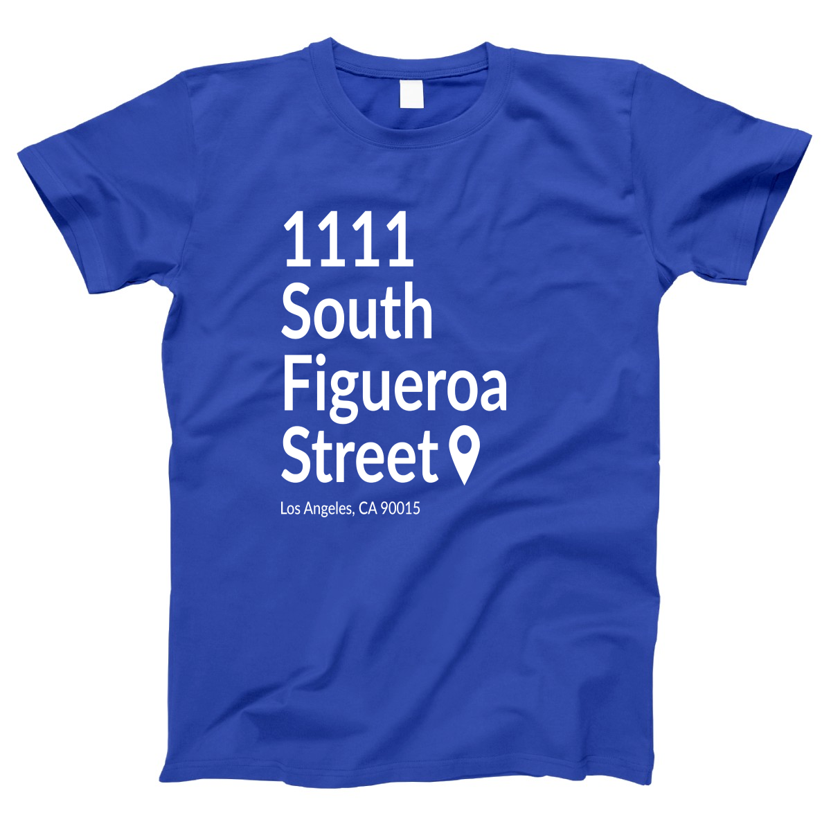 Los Angeles Basketball Stadium Women's T-shirt | Blue