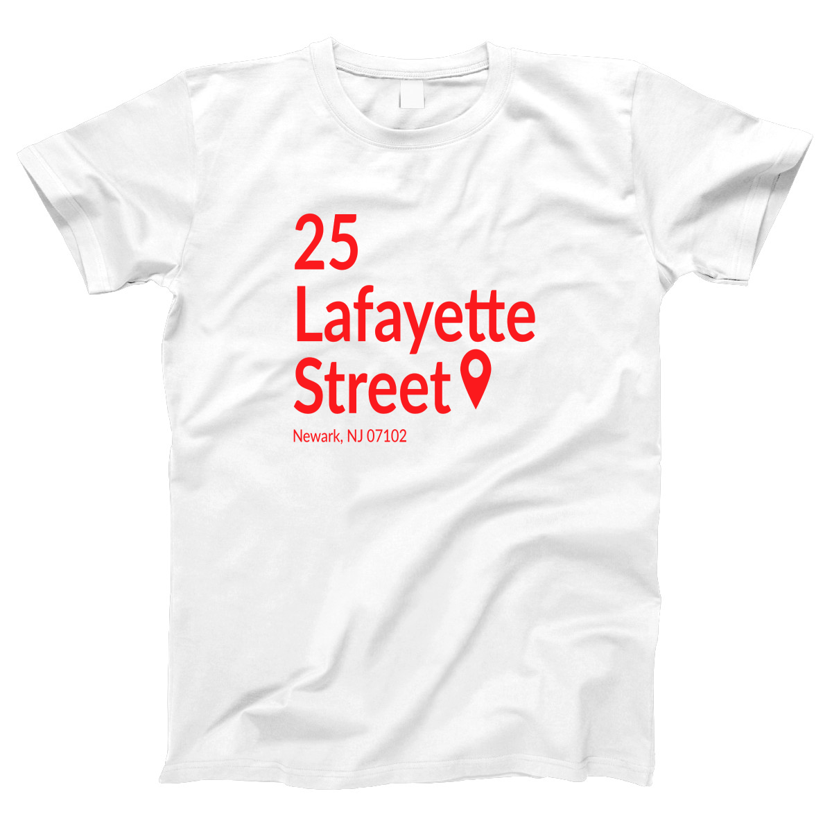 New Jersey Hockey Stadium Women's T-shirt | White