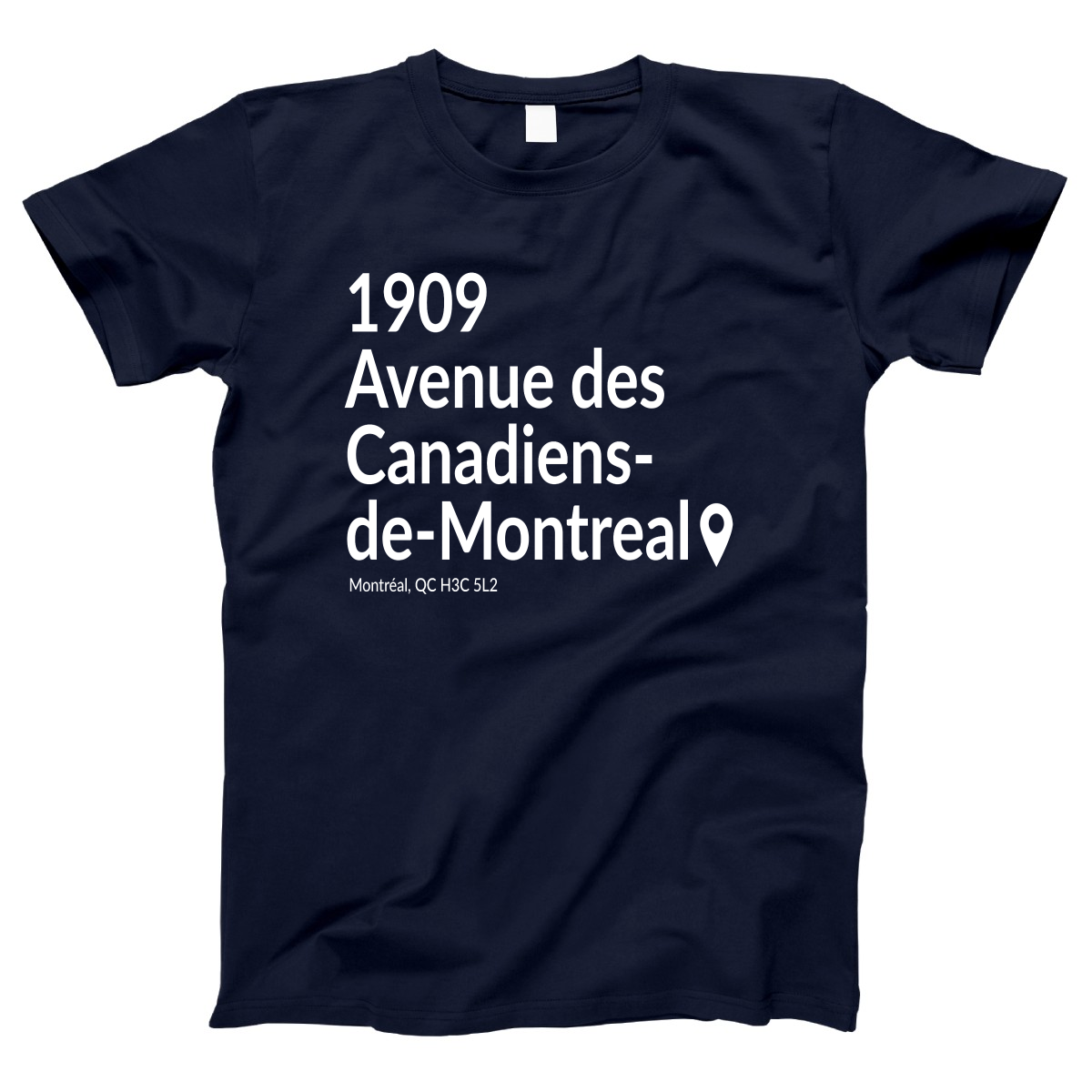 Montreal Hockey Stadium Women's T-shirt | Navy