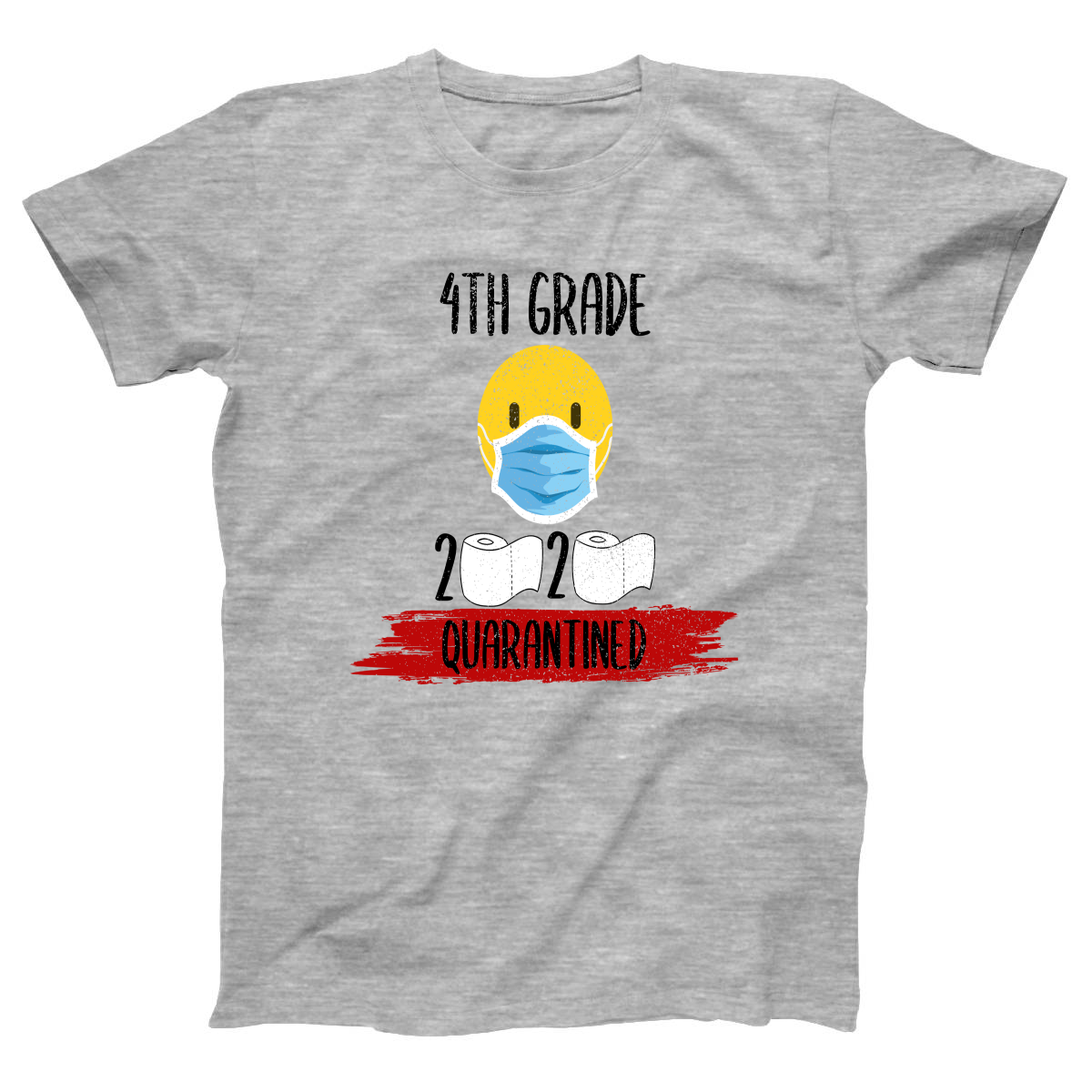 4th Grader Quarantined Women's T-shirt | Gray