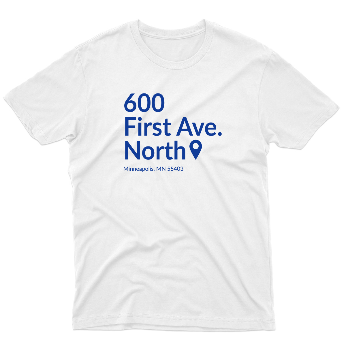 Minnesota Basketball Stadium Men's T-shirt | White