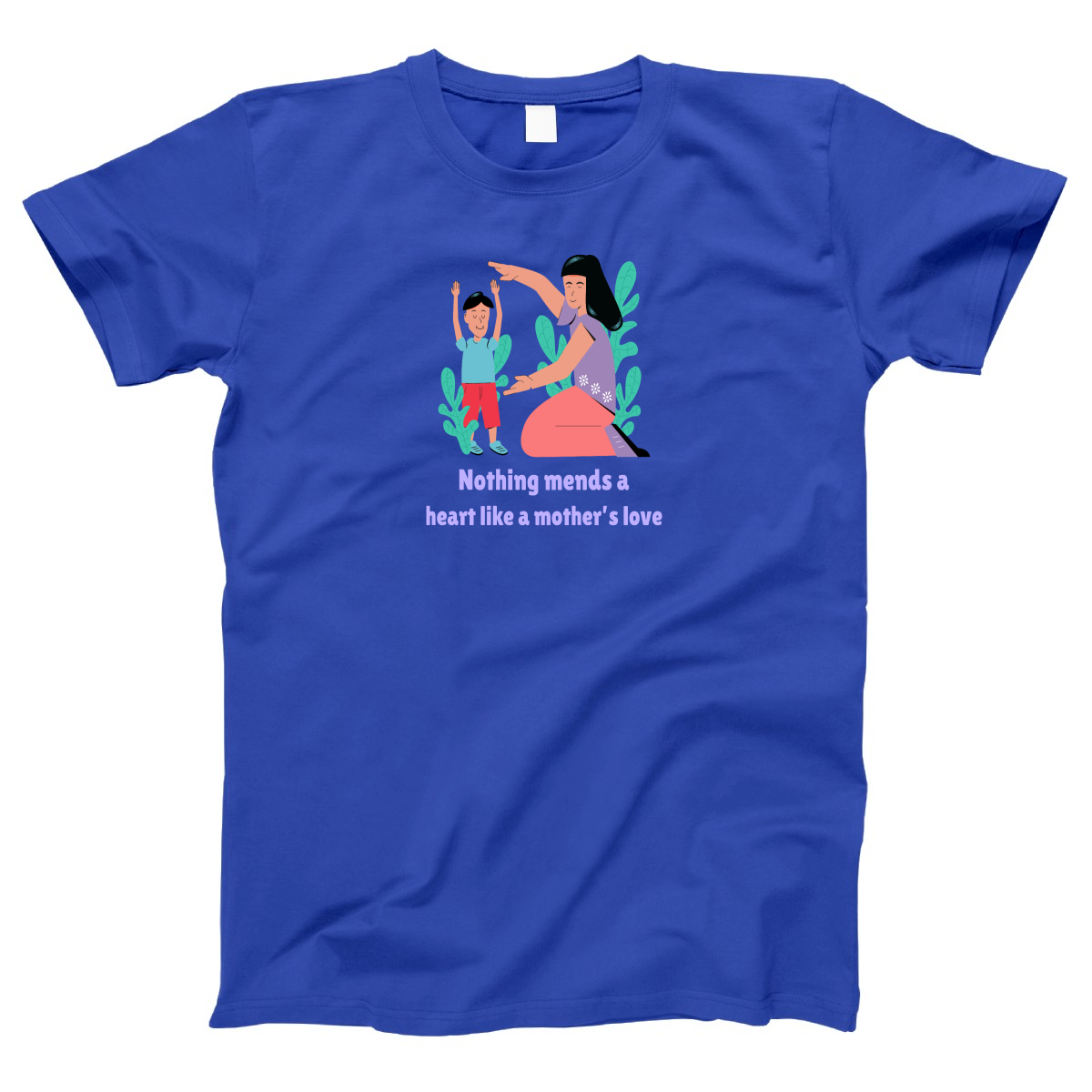 Mother Women's T-shirt | Blue