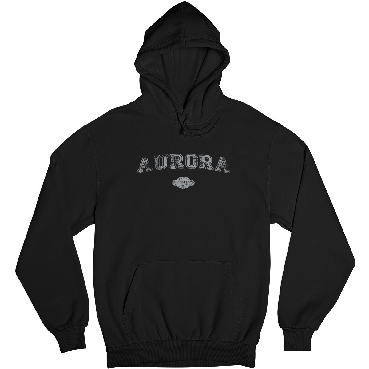 Aurora 1891 Represent Unisex Hoodie | Black