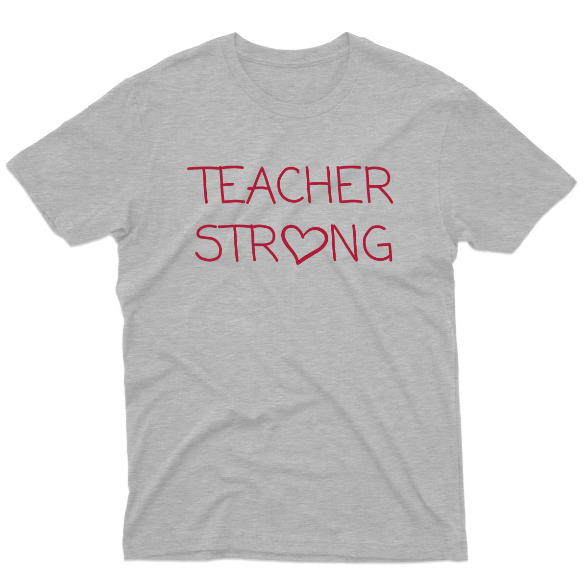 Teacher Strong Men's T-shirt | Gray