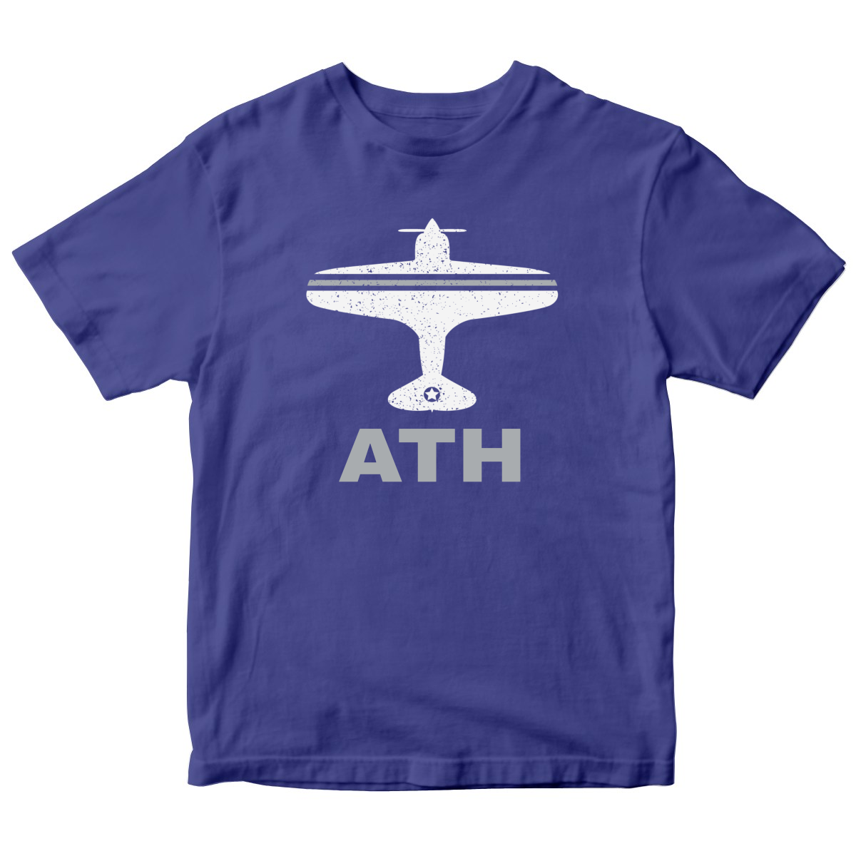 Fly Athens ATH Airport Toddler T-shirt | Blue