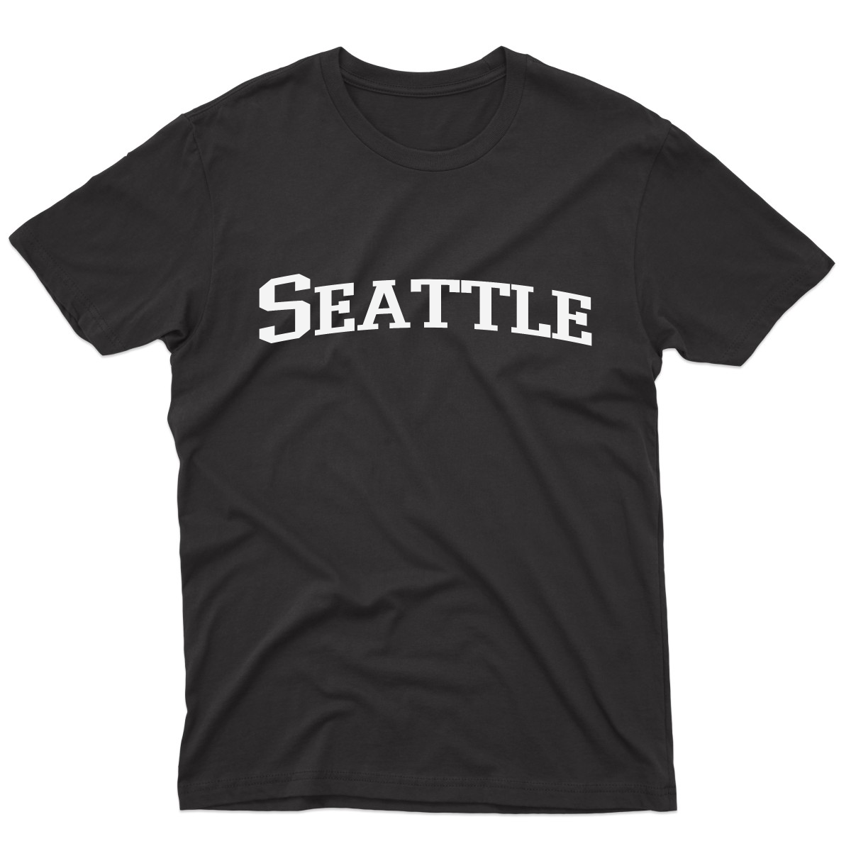 Seattle Men's T-shirt | Black