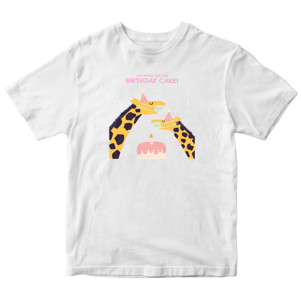 Birthday Cake  Toddler T-shirt | White