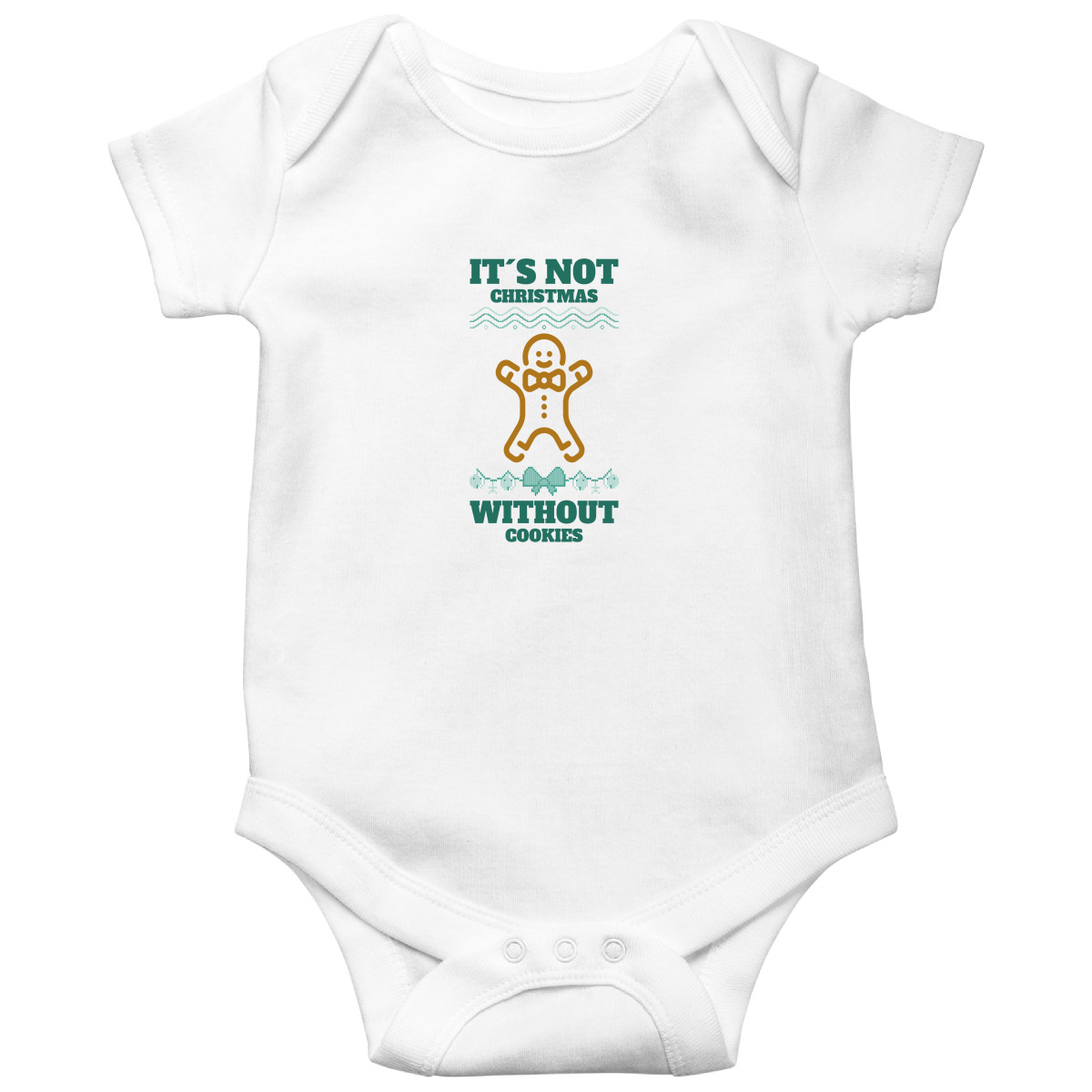It's Not Christmas Without Cookies Baby Bodysuits