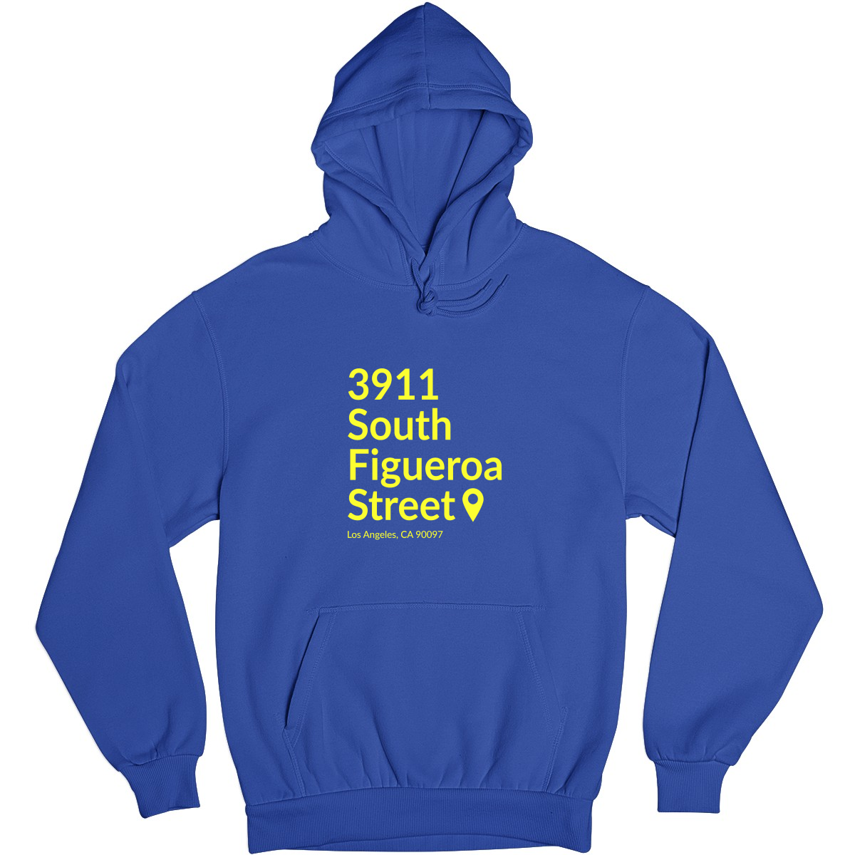 Los Angeles Football Stadium Unisex Hoodie | Blue