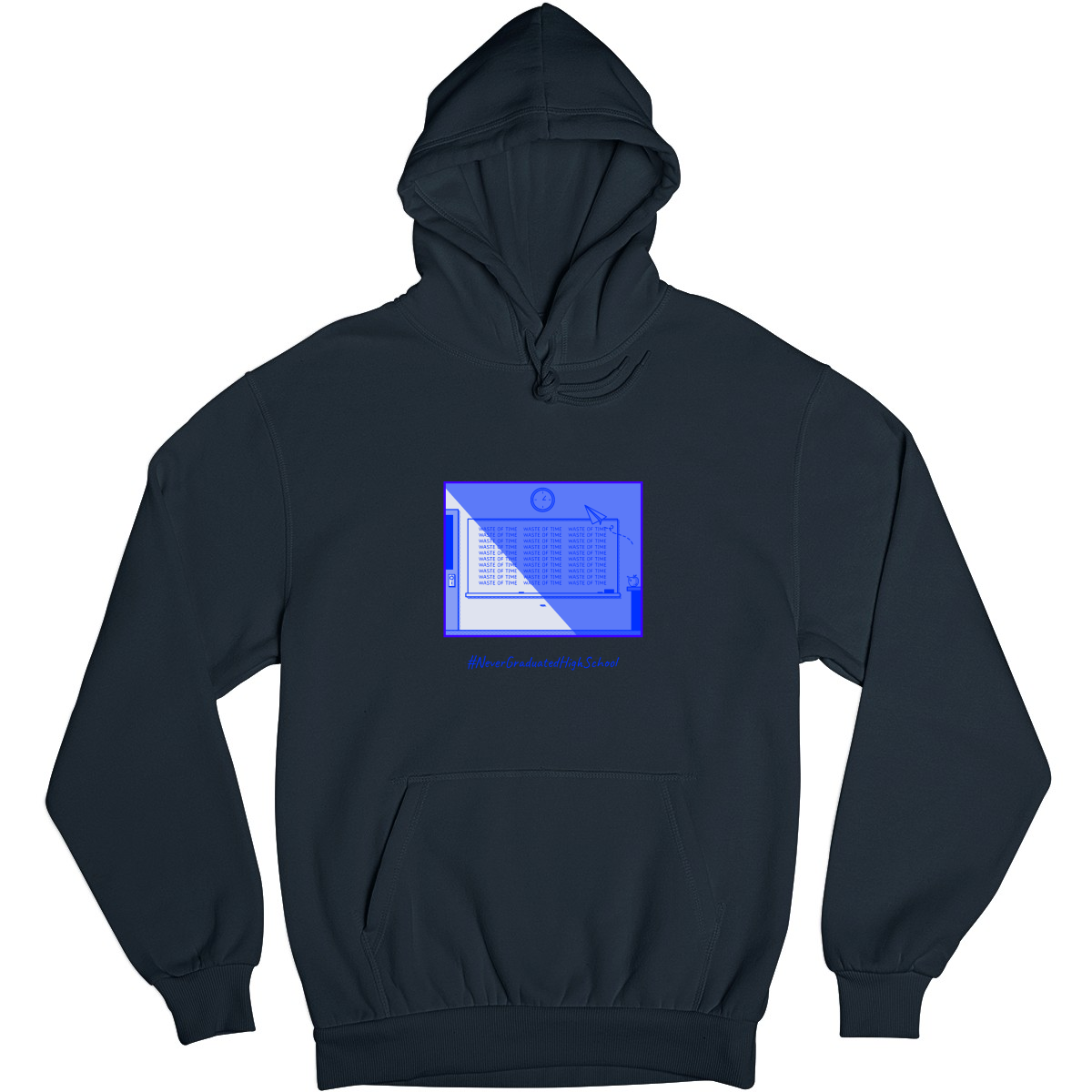 High School Dropout Unisex Hoodie | Navy
