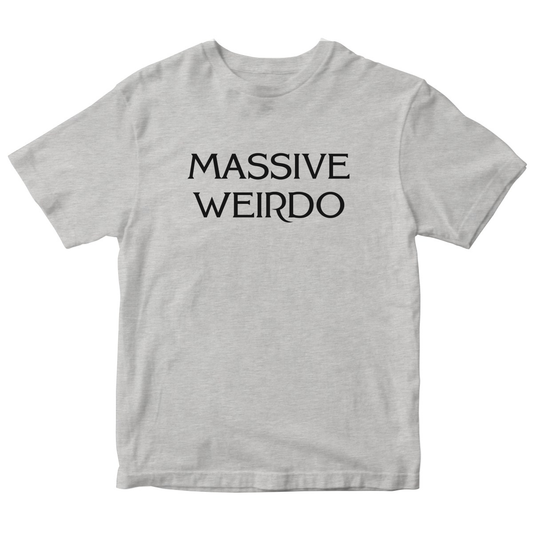 Massive Weirdo Kids T-shirt | Gray