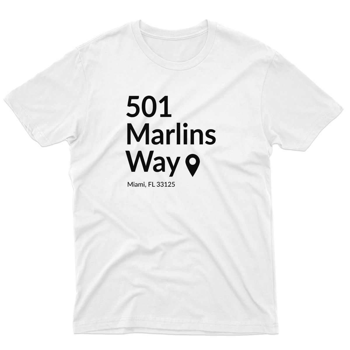 Miami Baseball Stadium  Men's T-shirt | White