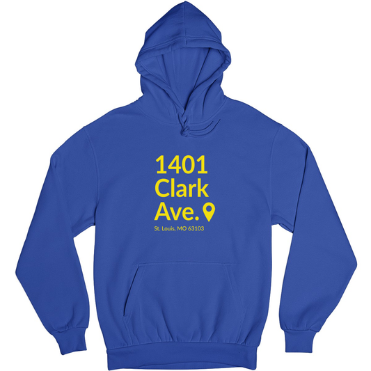 St. Louis Hockey Stadium Unisex Hoodie | Blue