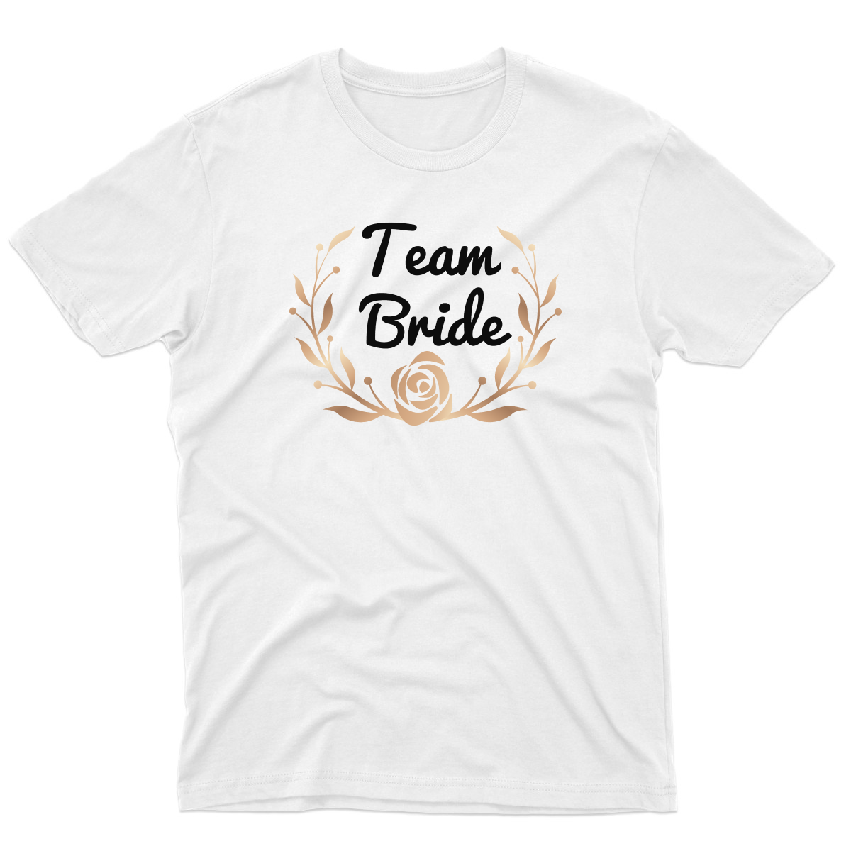 Chic Team Bride Men's T-shirt | White