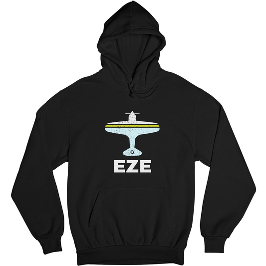 Fly Buenos Aires EZE Airport Unisex Hoodie | Black