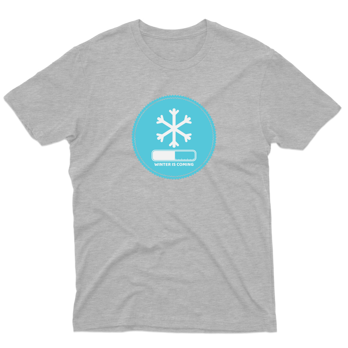 Winter Is Coming Men's T-shirt | Gray
