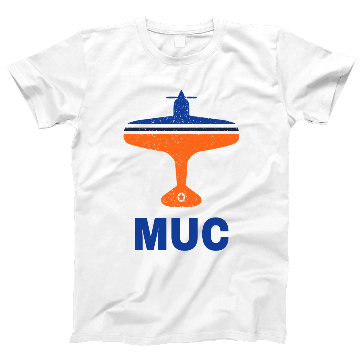 Fly Munich MUC Airport Women's T-shirt | White