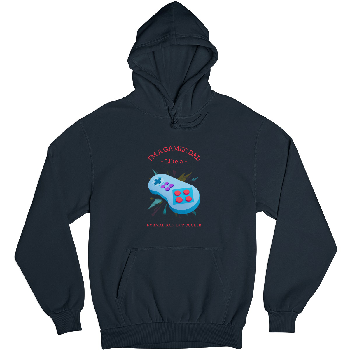 I'm a gamer like a dad Unisex Hoodie | Navy