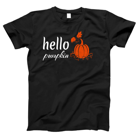 Hello Pumpkin Women's T-shirt | Black