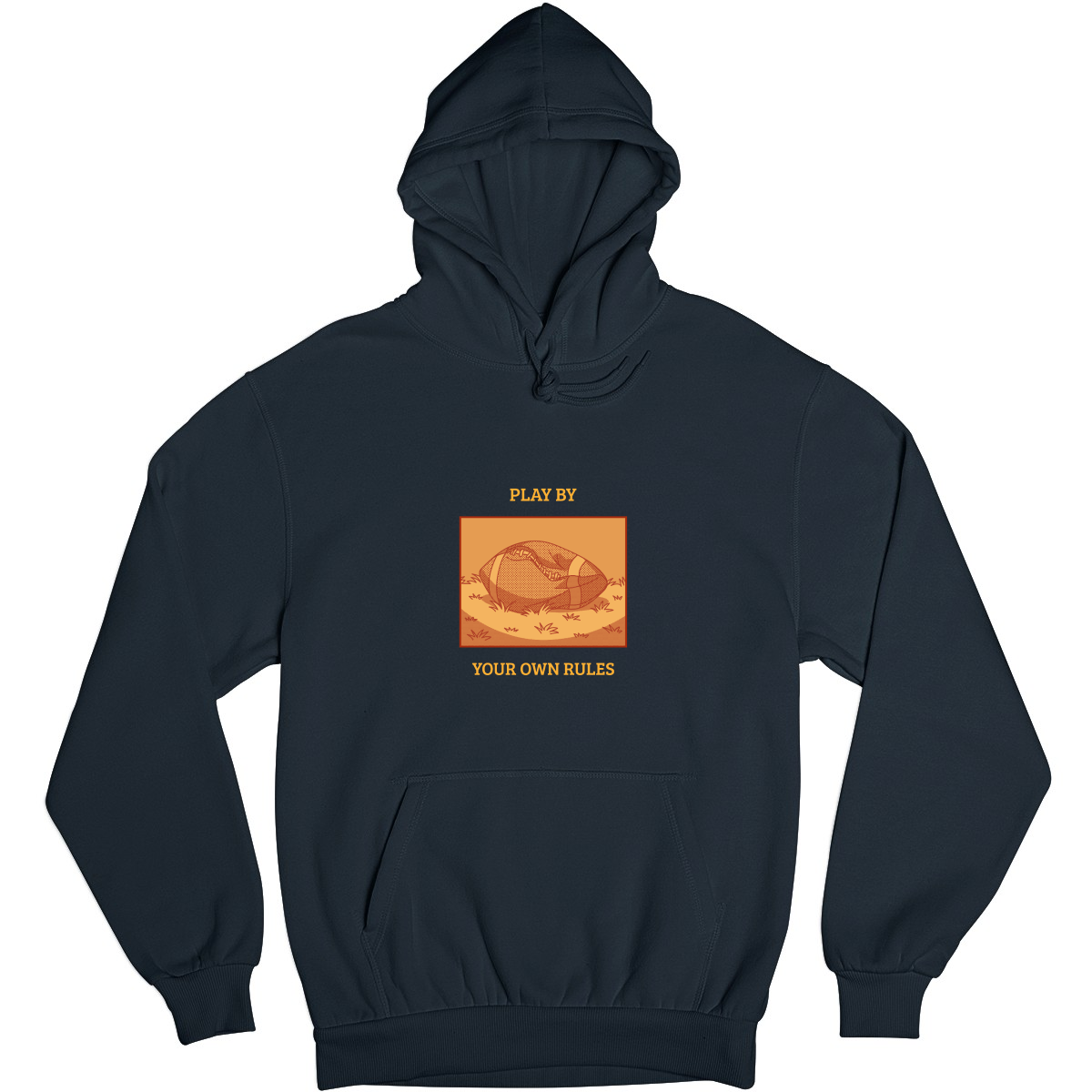 Play By Your Own Rules Unisex Hoodie | Navy