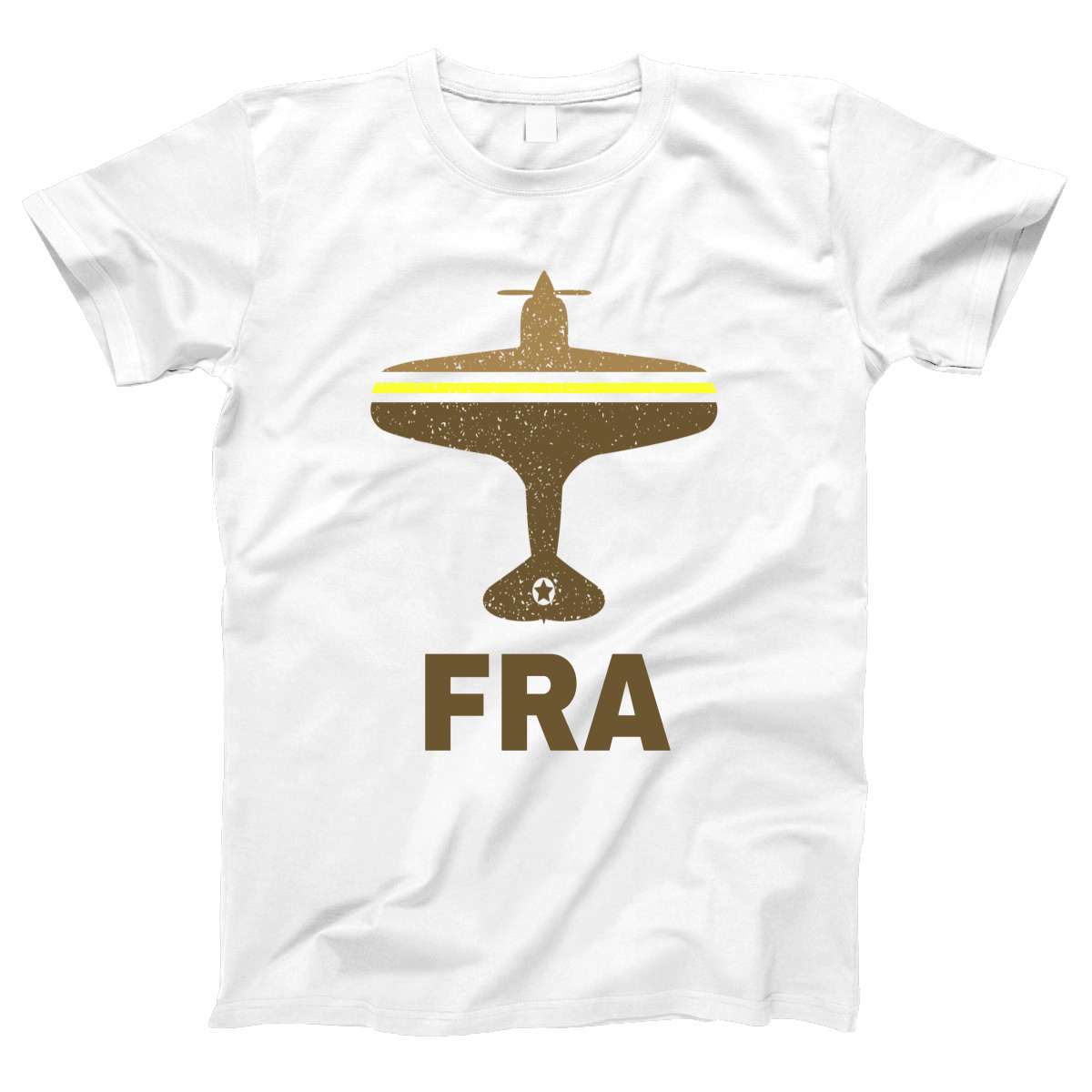 Fly Frankfurt FRA Airport  Women's T-shirt | White