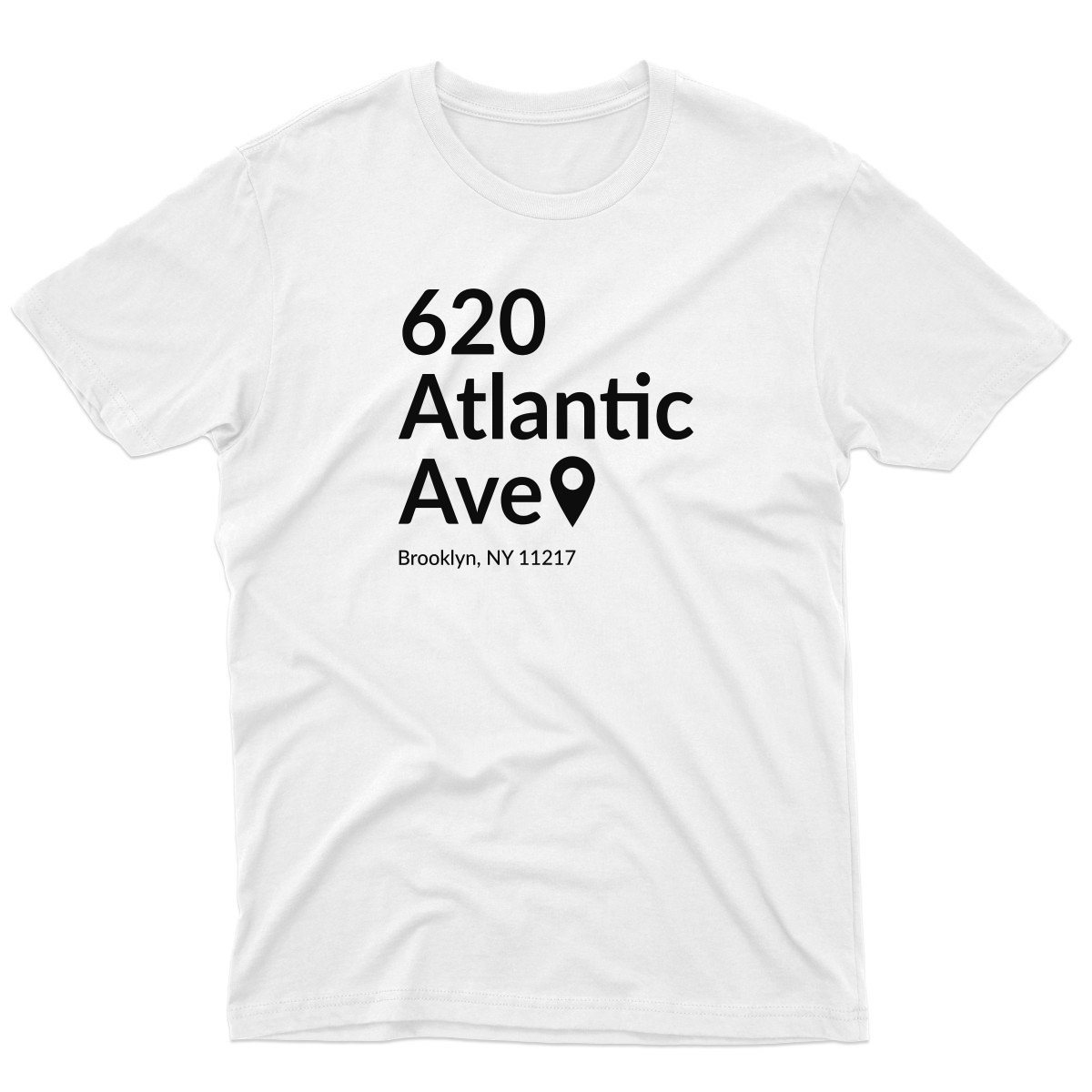 Brooklyn Basketball Stadium Men's T-shirt | White