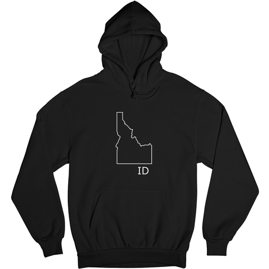 Idaho Unisex Hoodie | Black