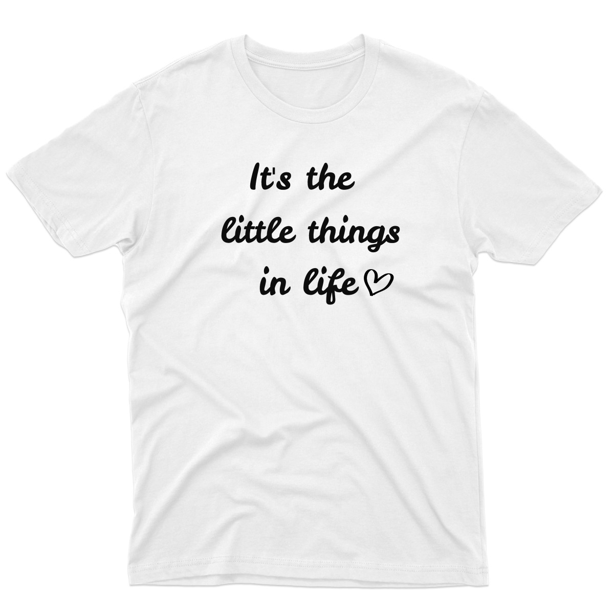 It's The Little Things In Life Men's T-shirt | White