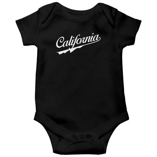 California Baby Bodysuit | Black