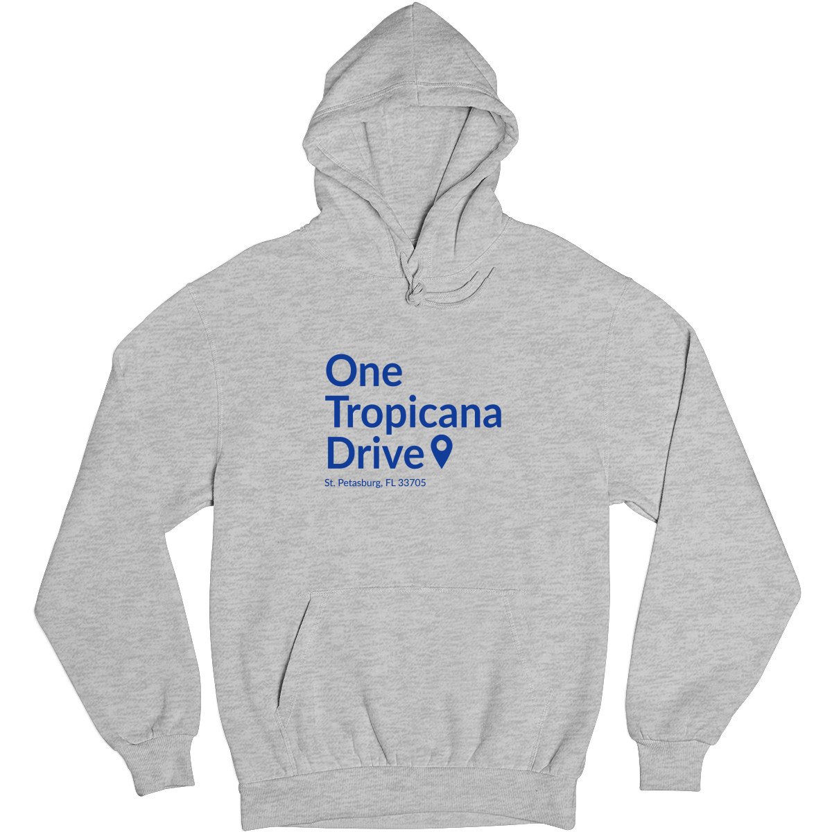 Tampa Bay Baseball Stadium Unisex Hoodie | Gray