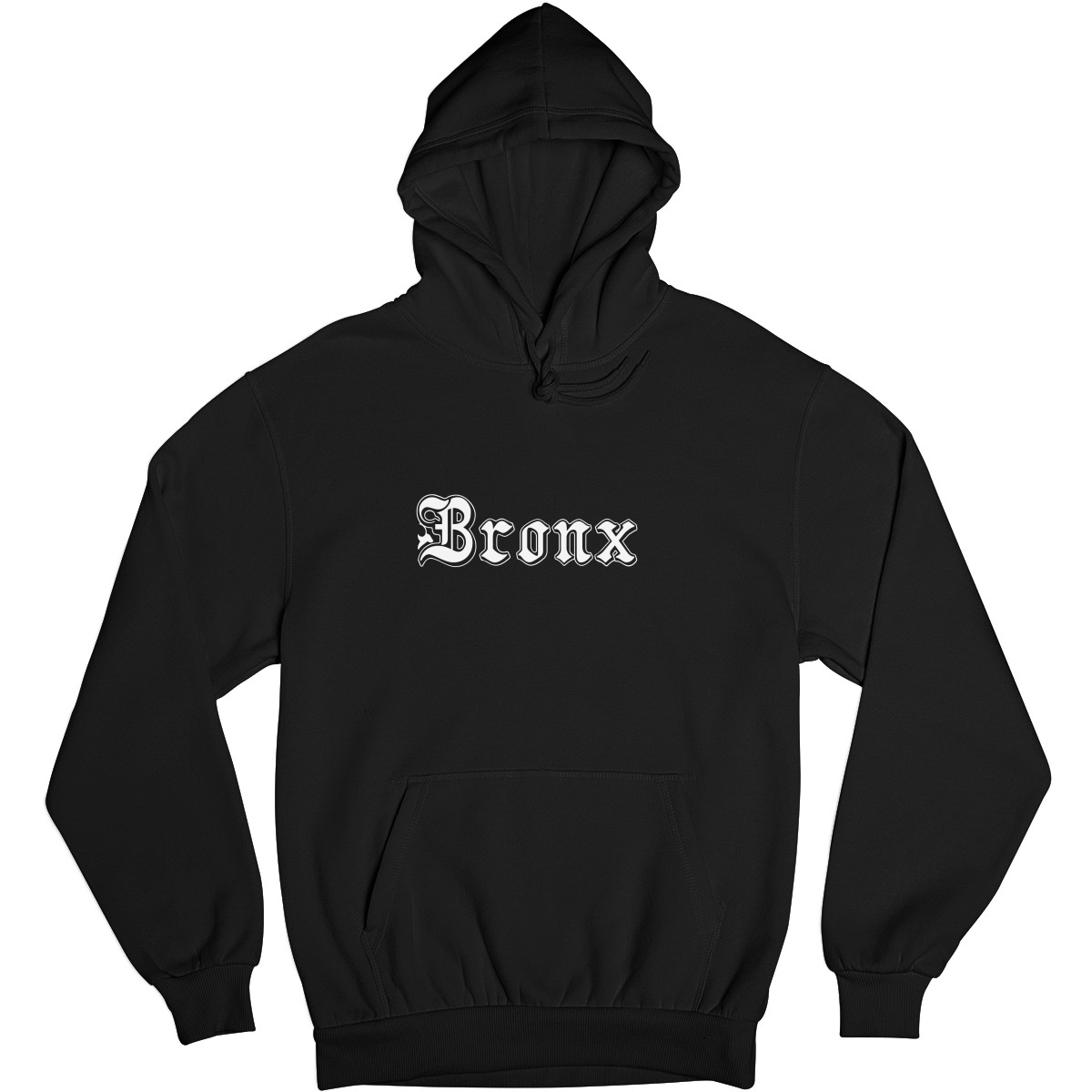 Bronx Gothic Represent Unisex Hoodie | Black