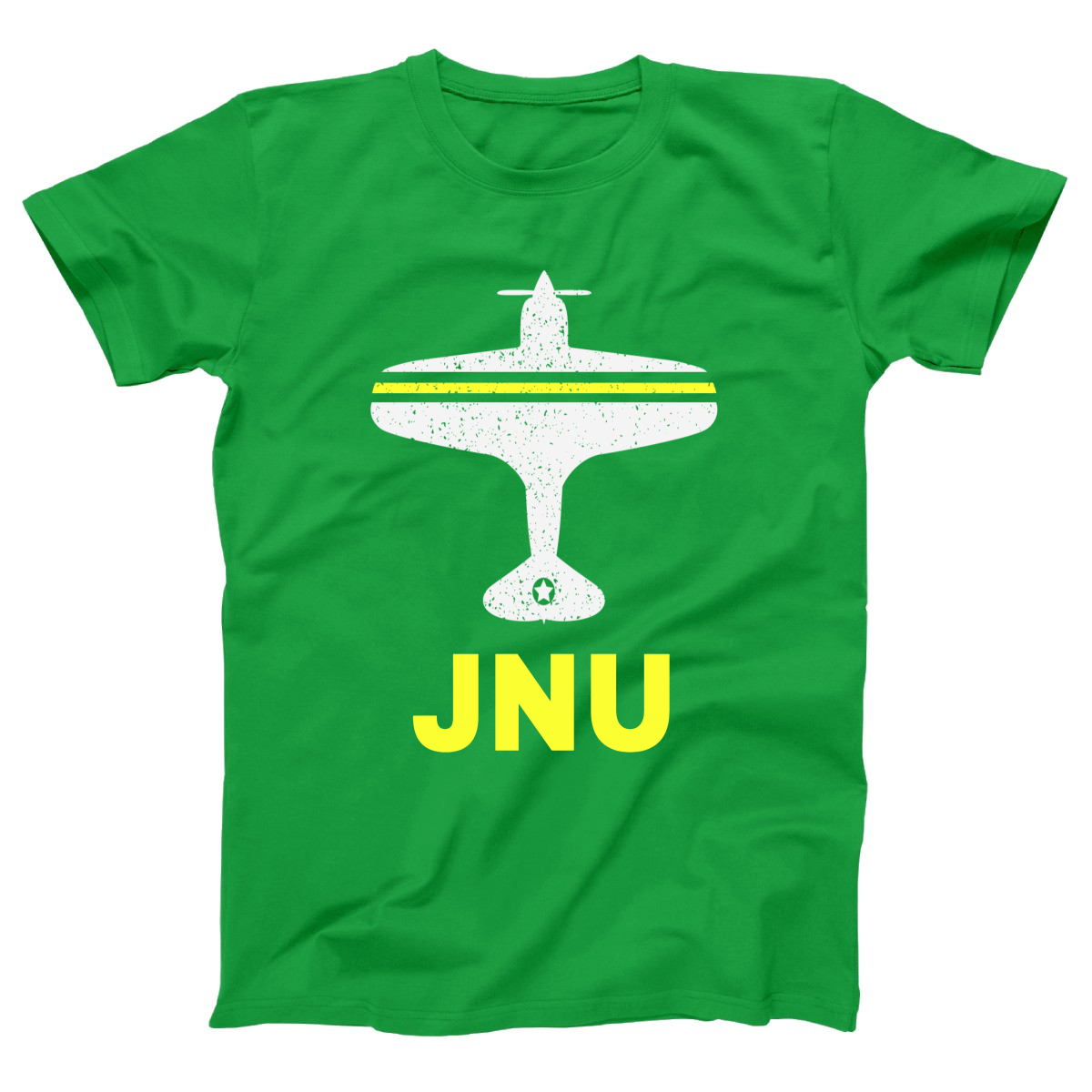 Fly Juneau JNU Airport Women's T-shirt | Green