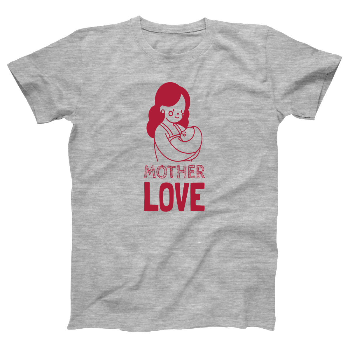 Mother Love Women's T-shirt | Gray