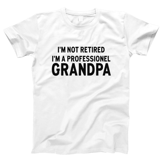  I'm A Professional Grandpa  Women's T-shirt | White