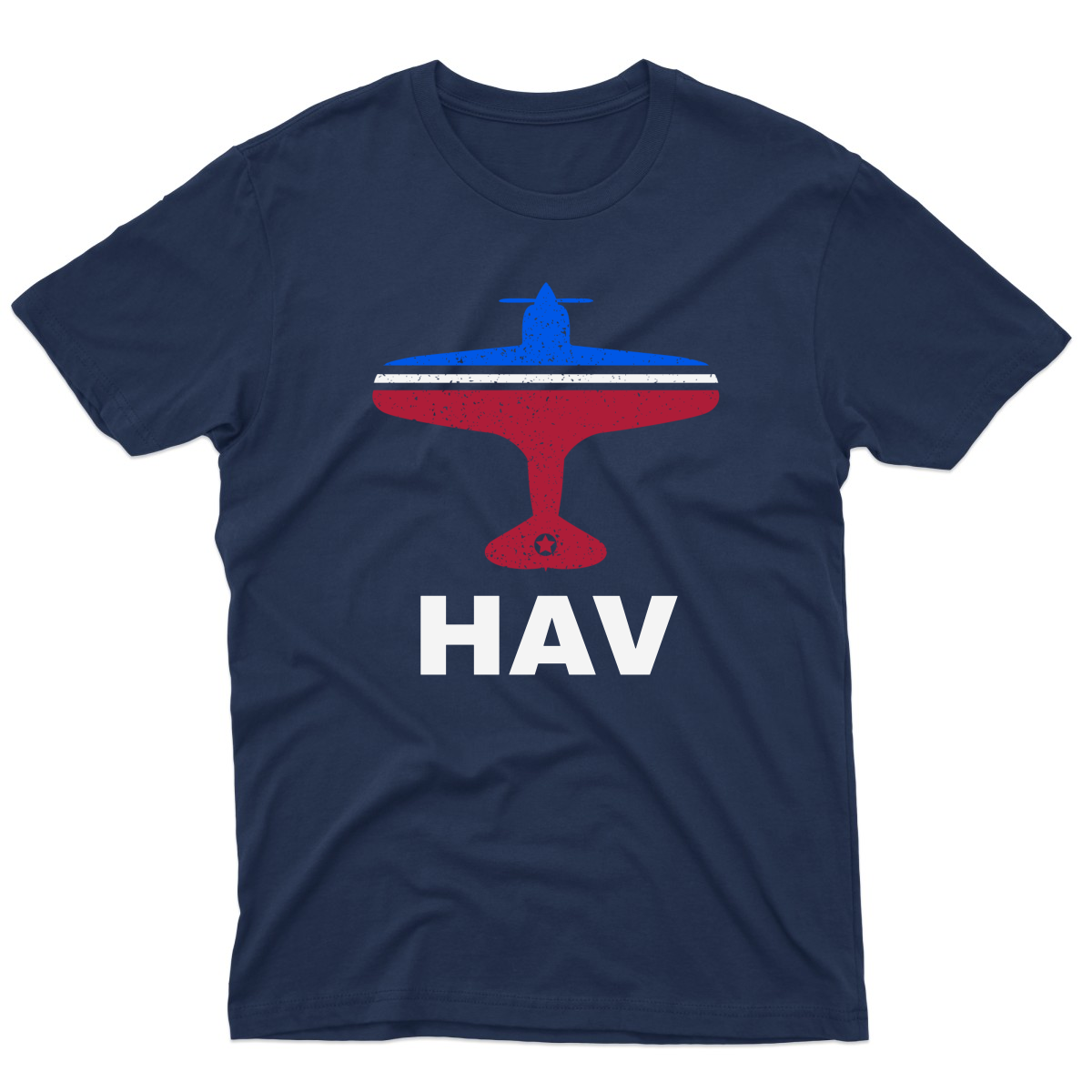 Fly Havana HAV Airport Men's T-shirt | Navy
