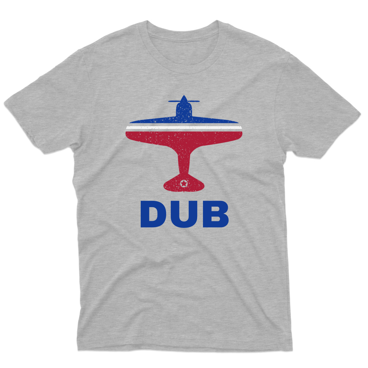 Fly Dublin DUB Airport  Men's T-shirt | Gray