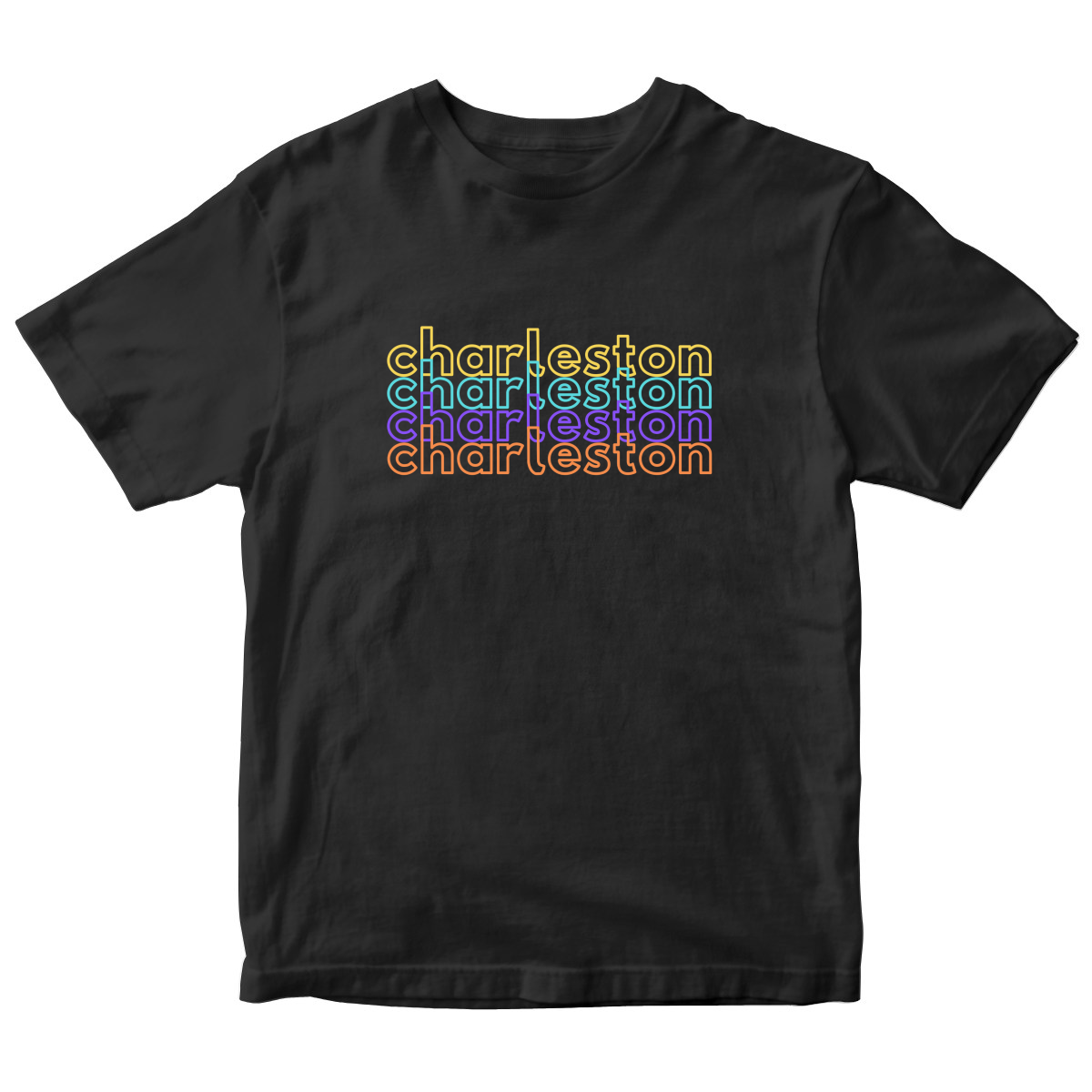 Charleston Kids T-shirt | Black