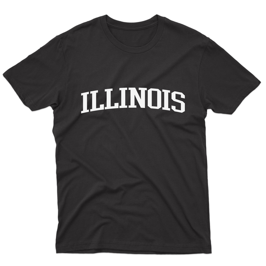 Illinois Men's T-shirt | Black