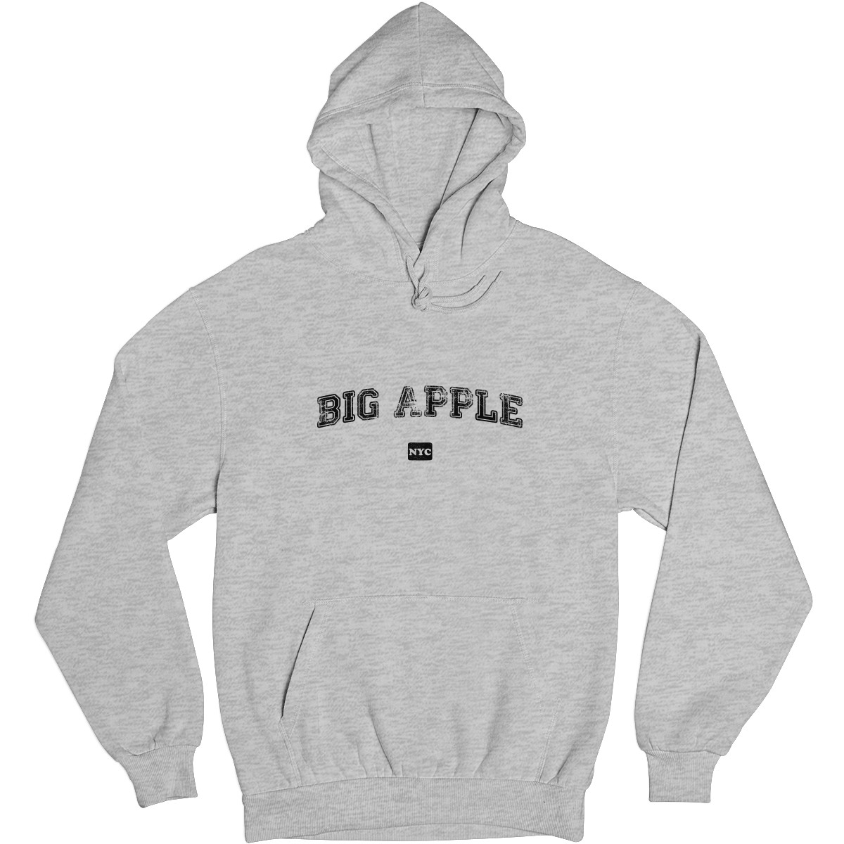 Big Apple Nyc Represent Unisex Hoodie | Gray