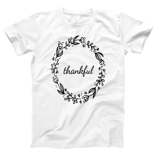 Thankful Women's T-shirt | White