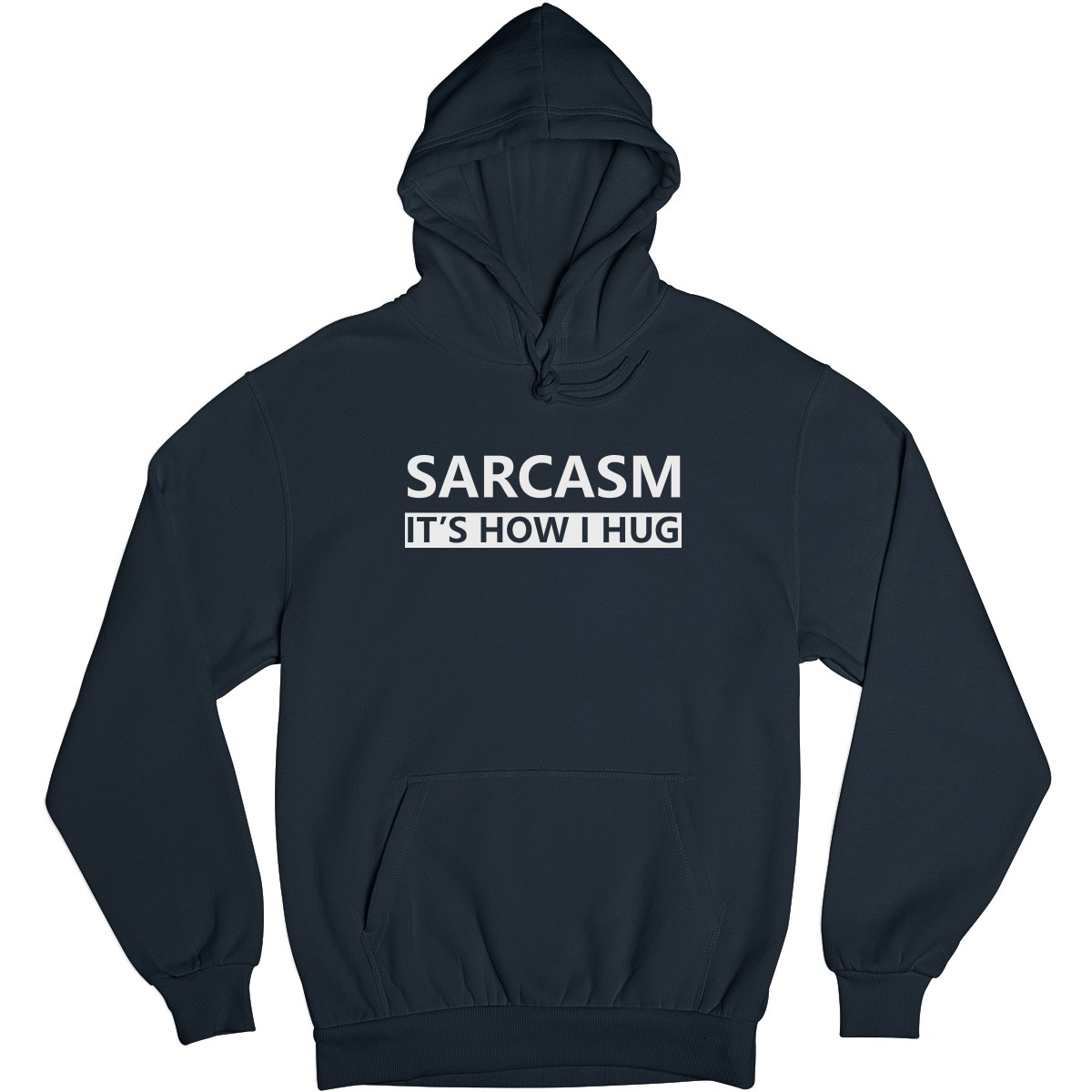 Sarcasm Unisex Hoodie | Navy
