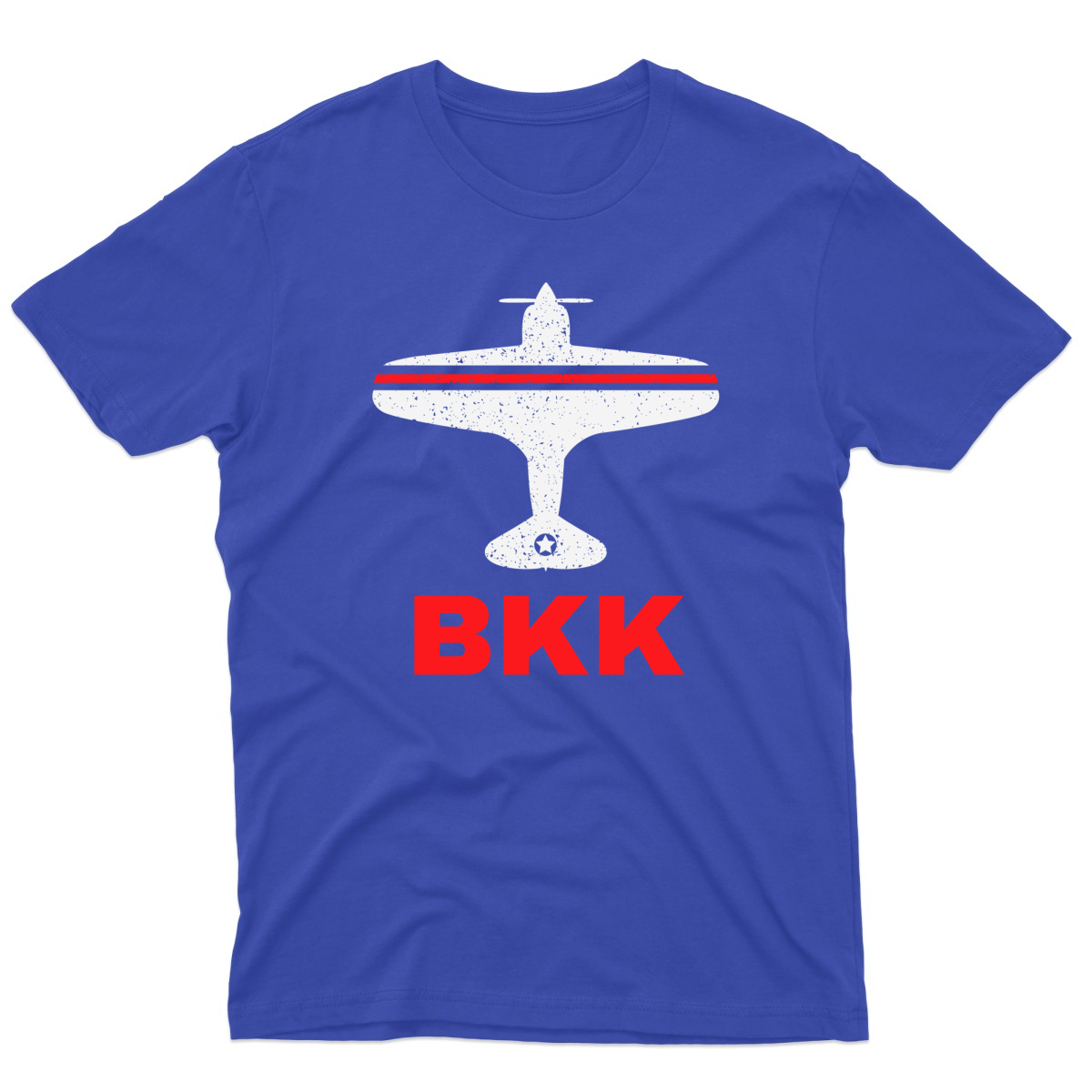 Fly Bangkok BKK Airport Men's T-shirt | Blue