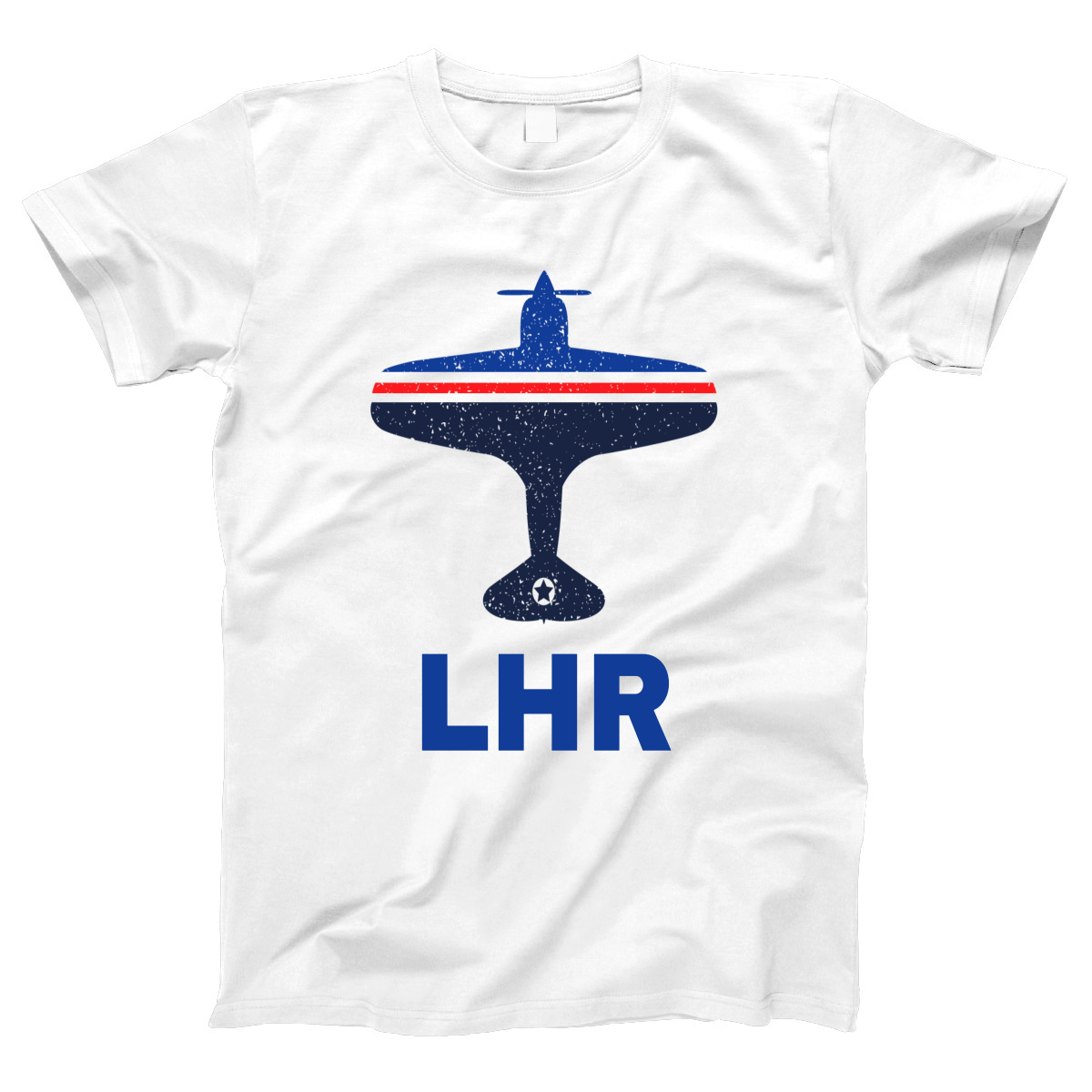 Fly London LHR Airport Women's T-shirt | White