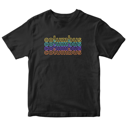 Columbus Kids T-shirt | Black