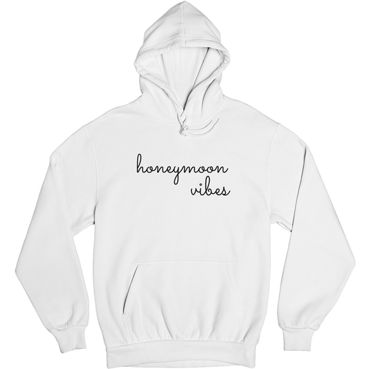 Honeymoon Vibes Unisex Hoodie | White