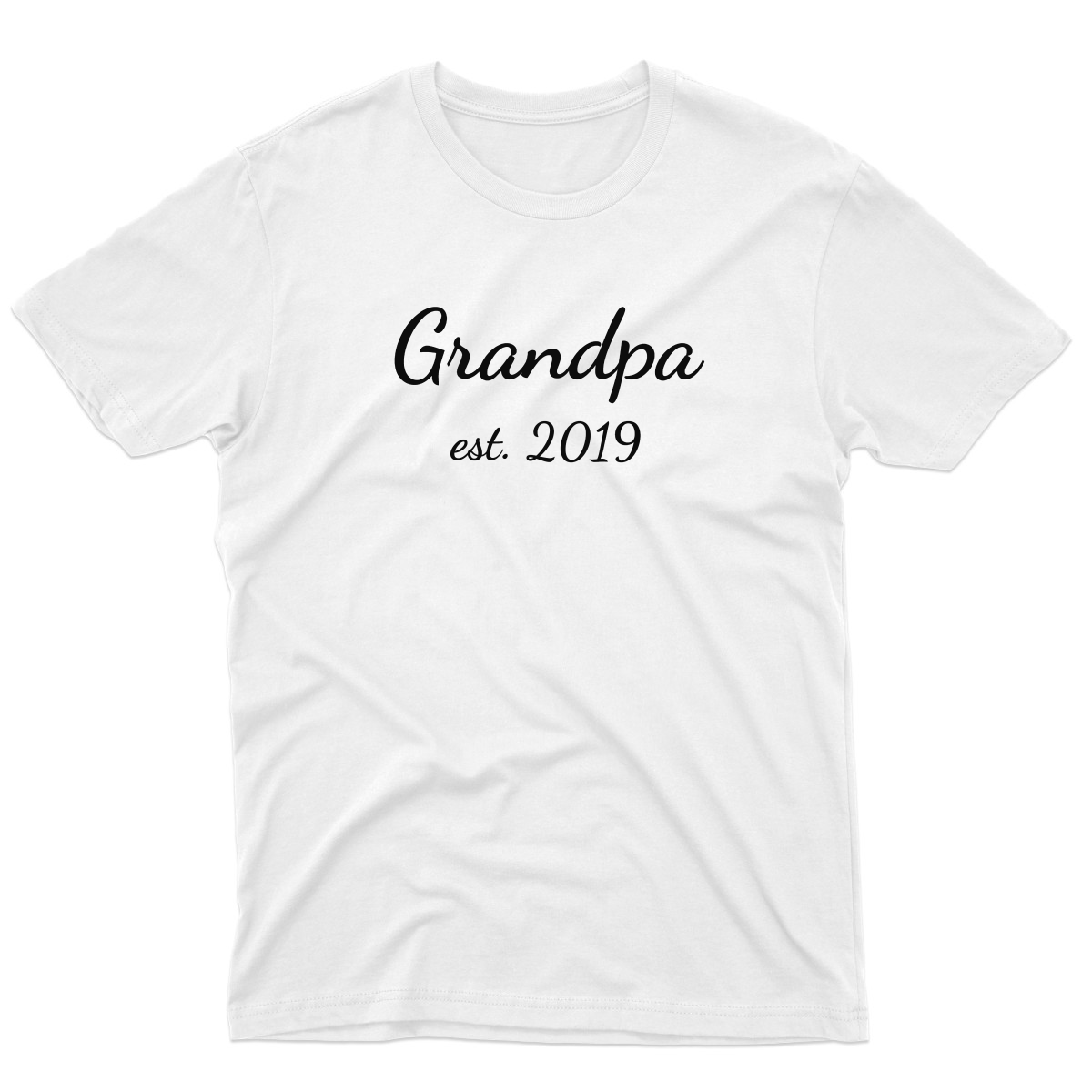 Grandpa Est Shirt 2019 Men's T-shirt | White