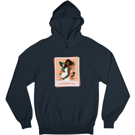 My First Mother's day Unisex Hoodie | Navy