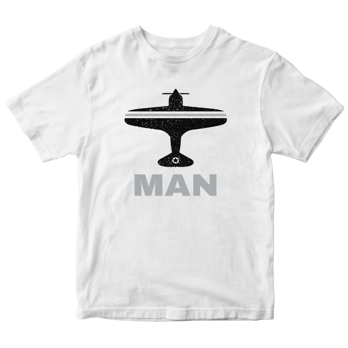Fly Manchester MAN Airport Kids T-shirt | White