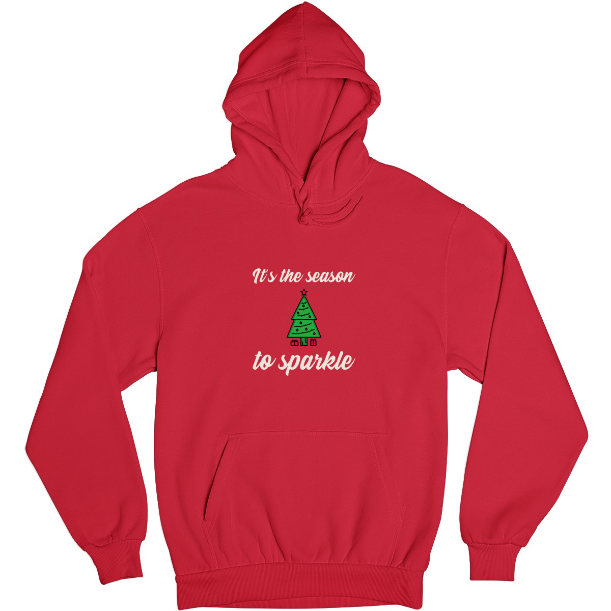 It is the Season to Sparkle Unisex Hoodie | Red