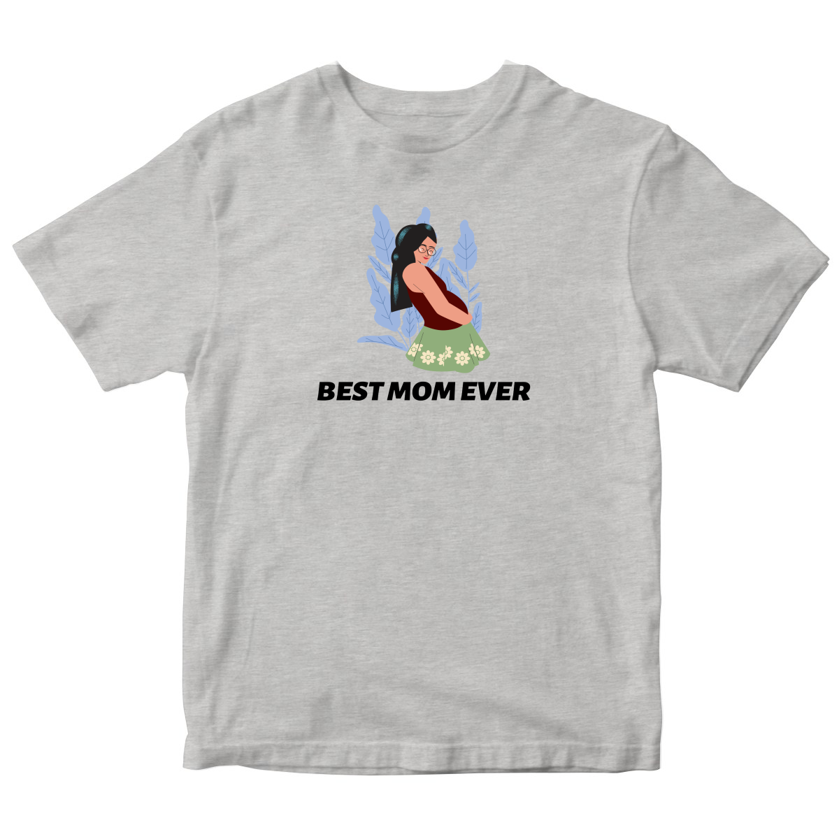 Best Mom Ever Kids T-shirt | Gray